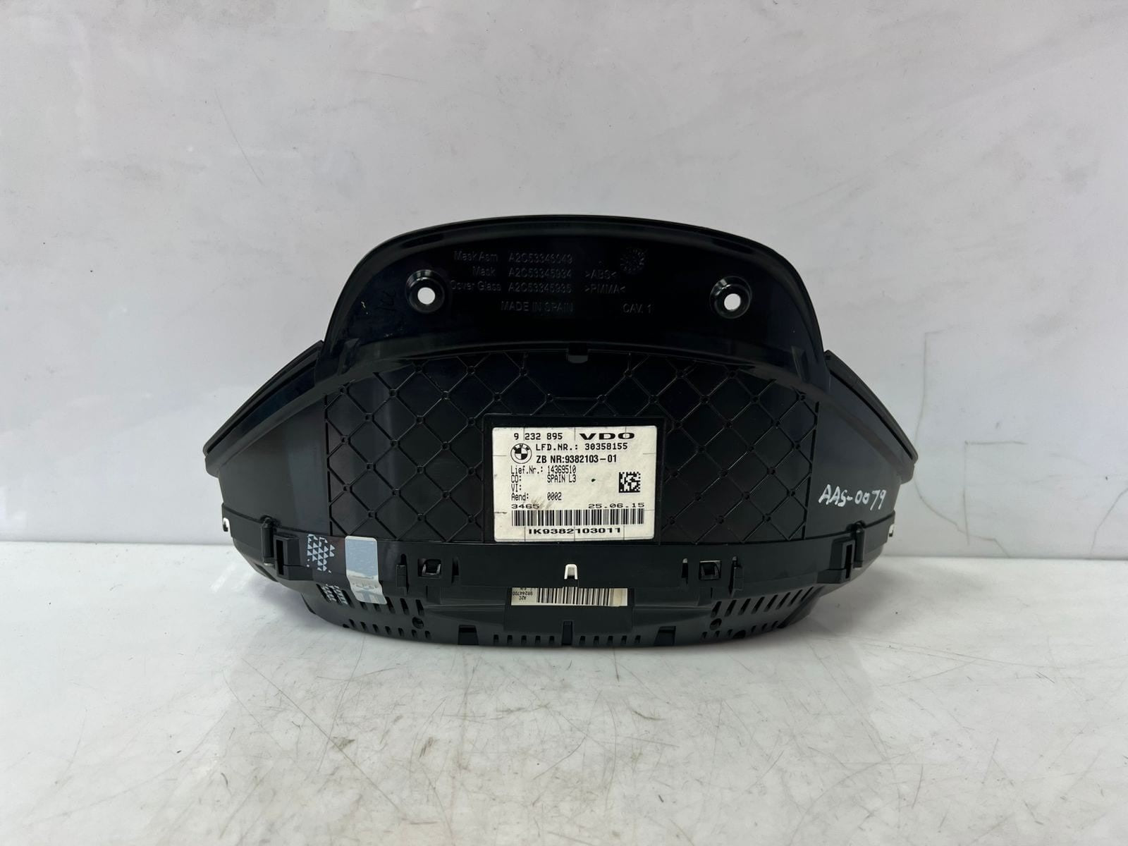 2014-2016 BMW 3 Series F30 428i PETRO Instrument Cluster speedometer 9382103 OEM