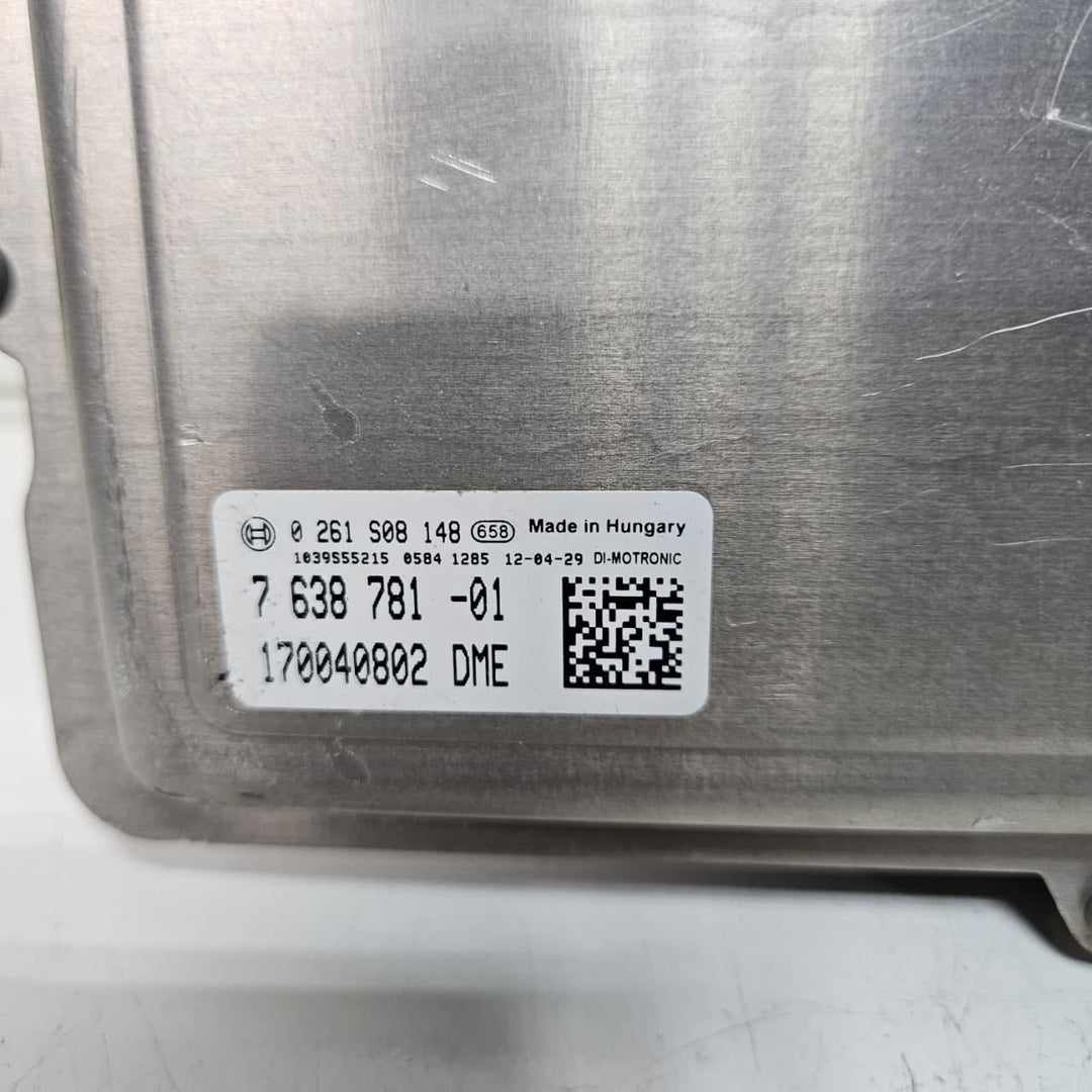7638781-2012-2013 BMW X3 335i N55 Engine Control Unit MEVD1726 ECU ECM Key Set