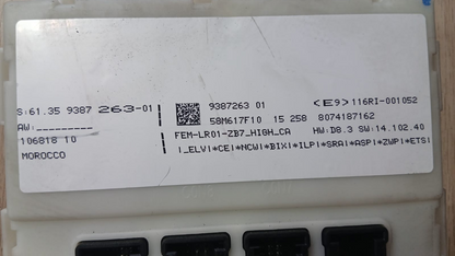 BMW 118i 318i F20 F30 2015 B38 ECU DME Set 8662411 Complete Kit w/ Key OEM