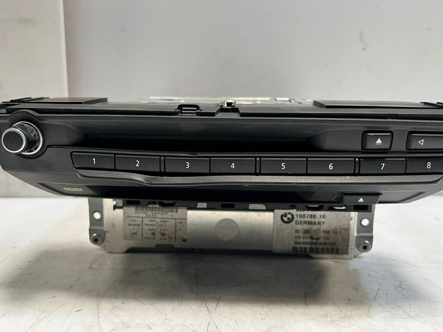 2006-2013 BMW X5 E70 and X6 Navigation Radio Head Unit CCC CD 9191568 OEM