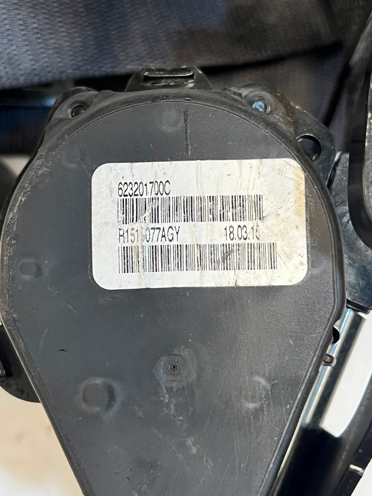 2014-2018 BMW X5 F15 Rear Left Seat Belt Retractor 623201700C OEM
