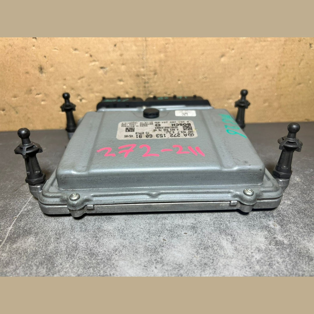 04-09 Mercedes W211 E-Class Engine Control Module Unit ECM ECU A272 1536091 OEM