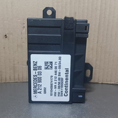 10-15 MERCEDES-BENZ W212 W207 E-CLASS FUEL PUMP CONTROL MODULE A212 9000306 OEM