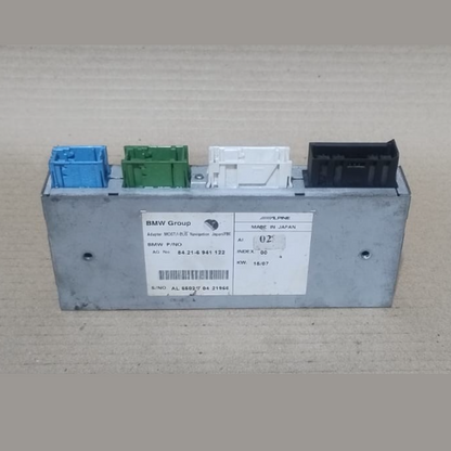 BMW E65 TELEPHONE ADAPTER NAVIGATION CONTROL UNIT MODULE JAPAN - 6941122