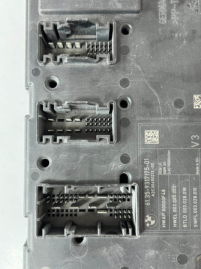 2012-2016 BMW 328i 3-series F30 Rear Body Control Module 9317175 OEM