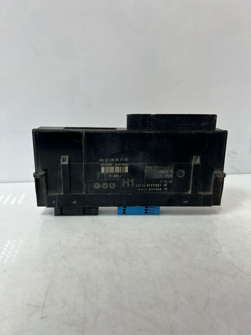 2008 BMW 3' 328I E90 Body Control Unit Module Junction Box H1 PL2 JBBFE2 917798