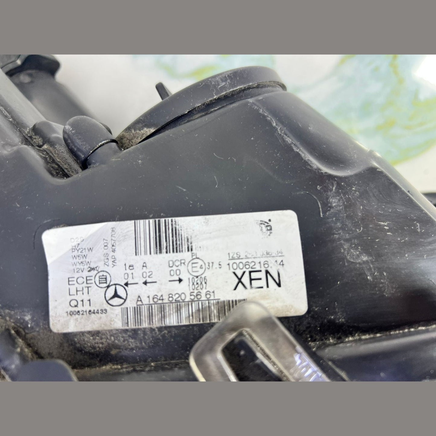 05-07 Mercedes W164 ML 350 Front Right Side Head light Headlamp A164 8205661 OEM