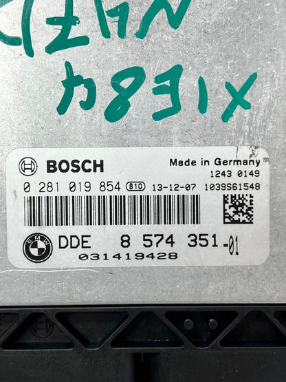2010-2015 BMW X1 E84 N47D Engine Control Unit ECU SET DDE+ CAS3 +NO KEY 8574351