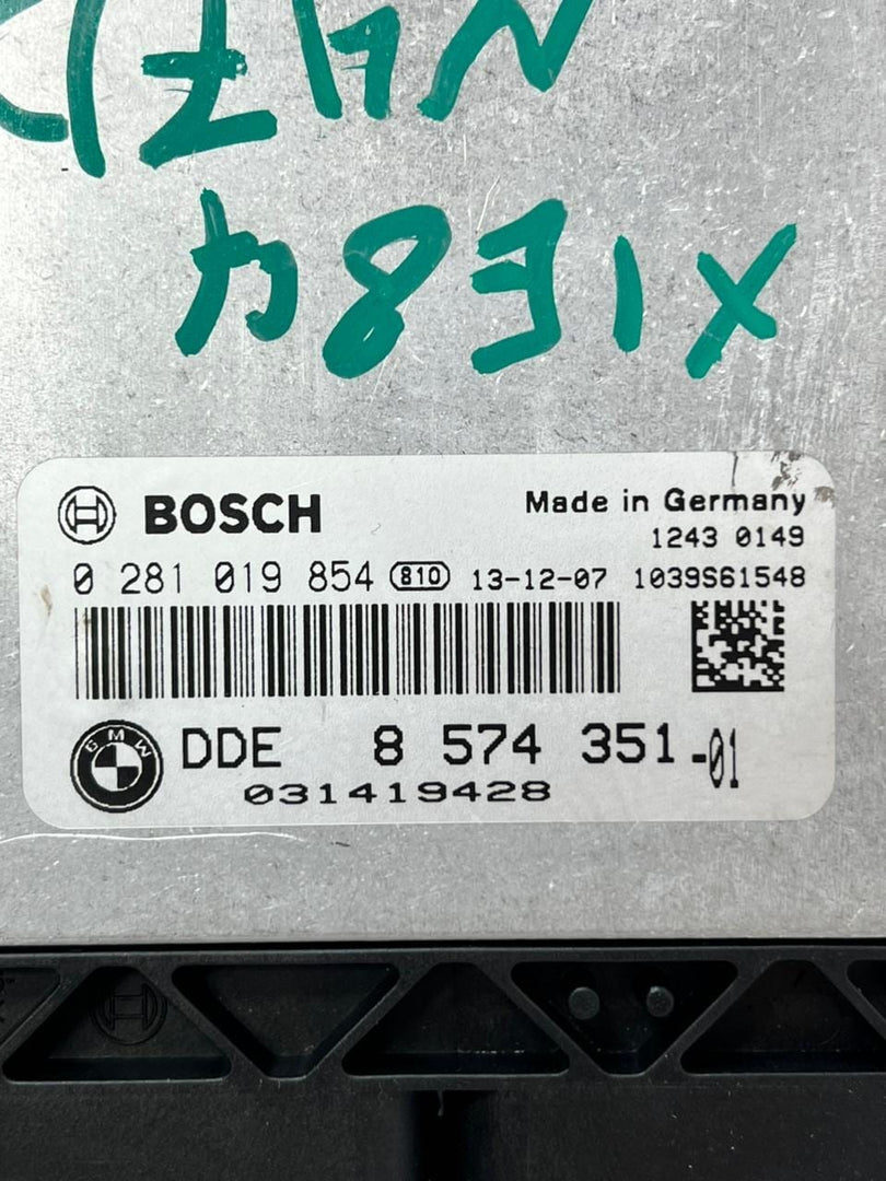 2010-2015 BMW X1 E84 N47D Engine Control Unit ECU SET DDE+ CAS3 +NO KEY 8574351
