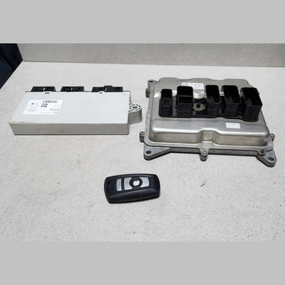 2012-2017 BMW 320i F10 F25 F30 N20 Engine Control Unit DME ECU Set 8606306 OEM