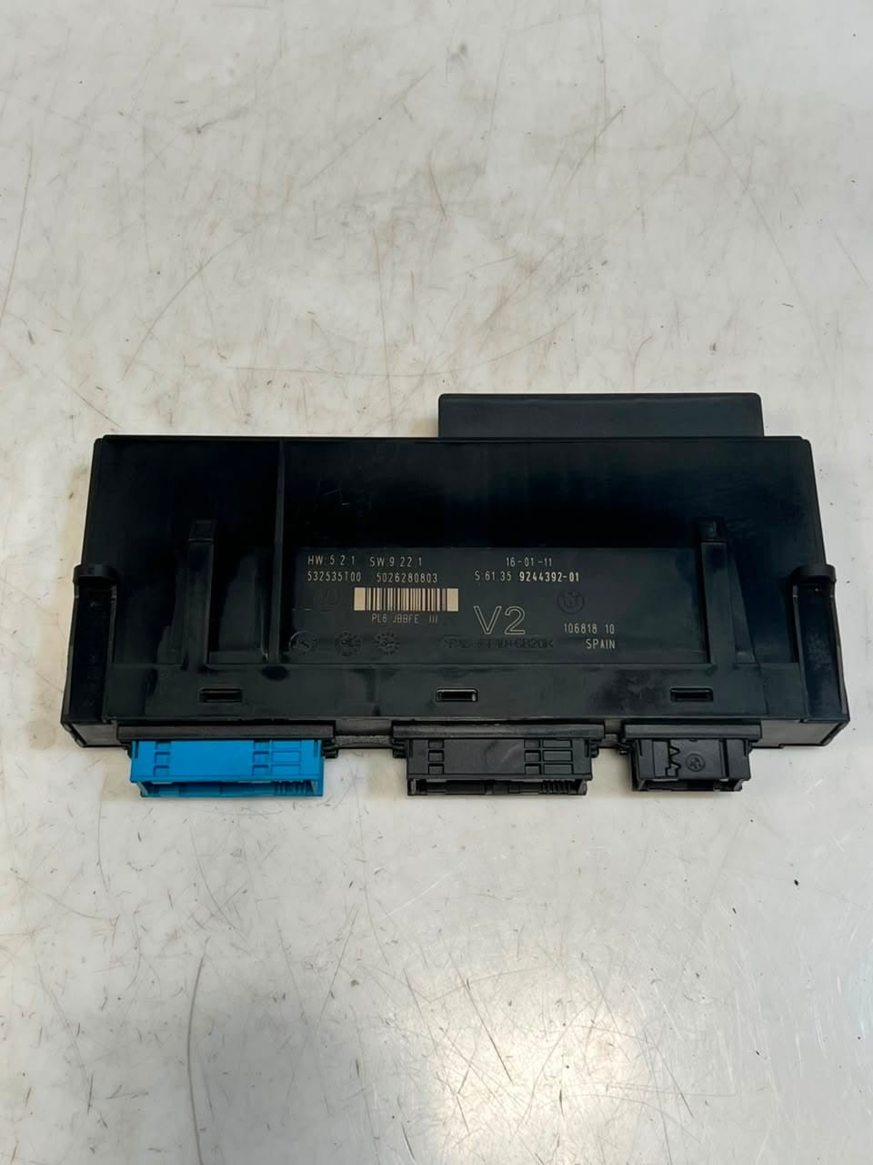 BMW 5 Series F10 F11 520d Body Control Module Junction Box 9244392 OEM