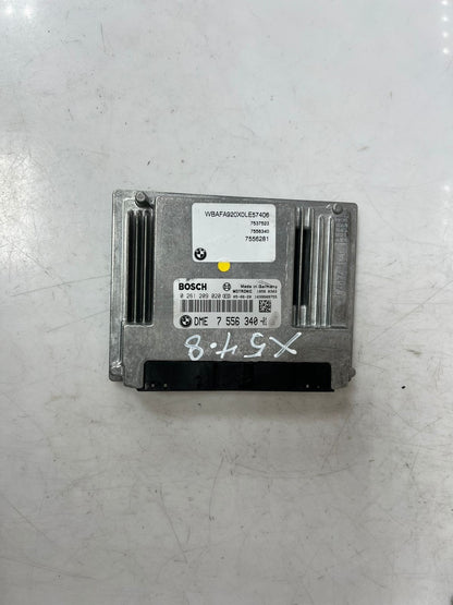 2005-2006 BMW 545i X5 4.8 E60 Engine Control Module ECU SET DME+EWS+1KEY 7556340