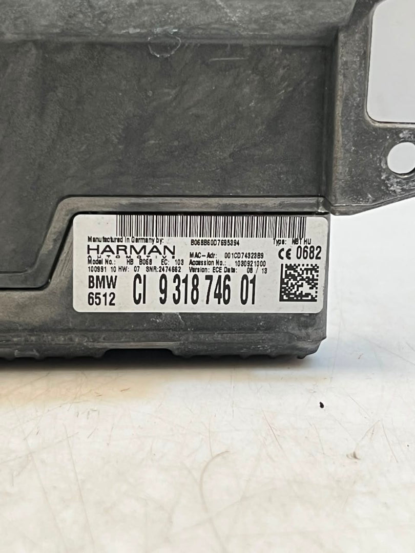 BMW 5 Series F10 F11 528i xDrive HARMAN NBT HU Navigation Head Unit 9318746 OEM