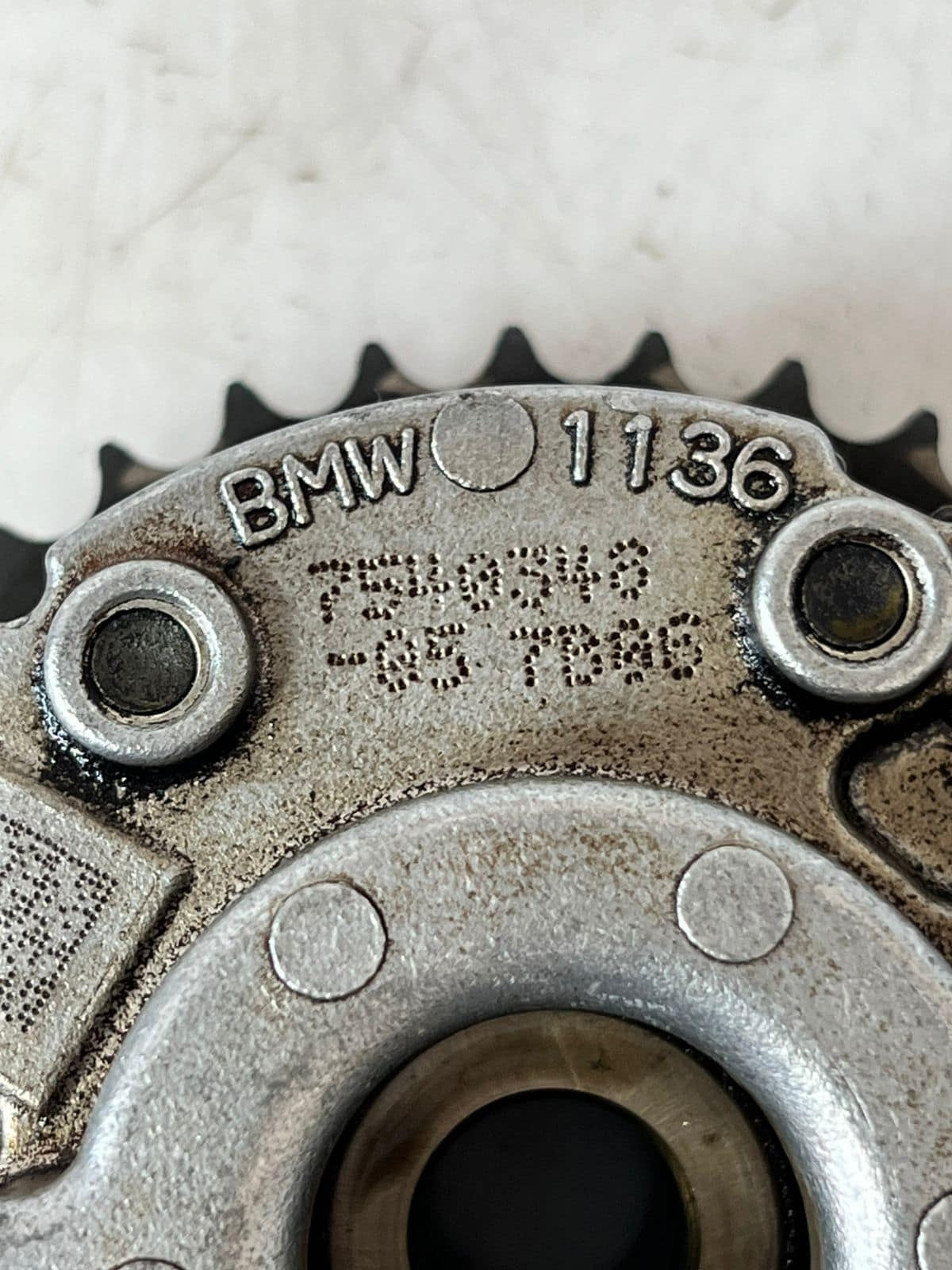 2011-2013 BMW 335is N54 3.0L E60 1' M Exhaust Camshaft Adjuster 7540348 OEM