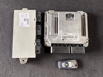 Load image into Gallery viewer, BMW 320d N47 F31 ENGINE CONTROL UNIT ECU SET DDE 8584276
