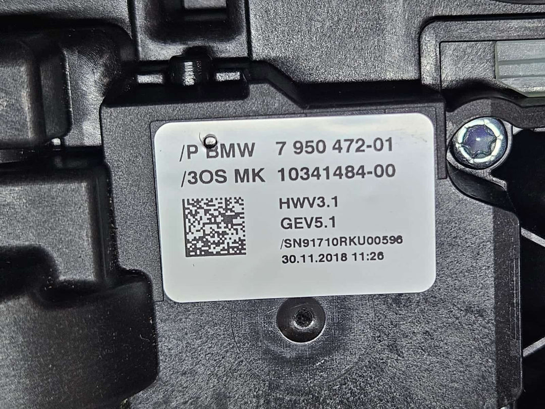 7950472-2018-2022 BMW X2 F39 RHD Gear Shift Selector Lever OEM