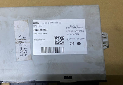 2015 BMW f06 640i 650i Comfort Access Control Module 9277863