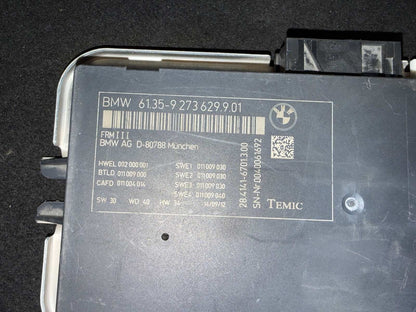 2010-2013 BMW 528i, 535i, 550i, 640i, 650i, 750i Footwell Control Module 9273629