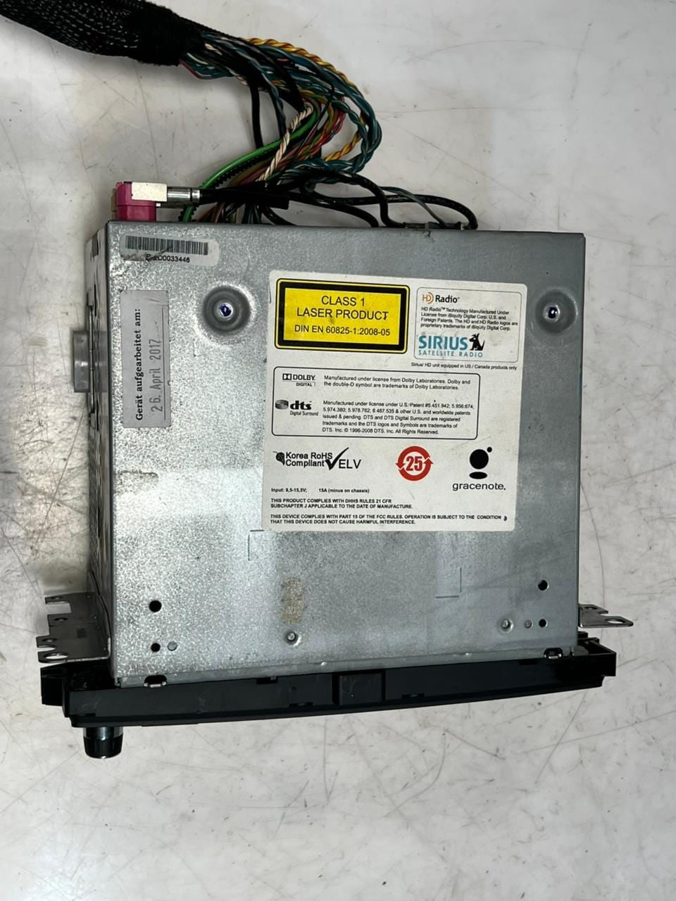 2010-2015 BMW X1 E82 E84 E88 E90 E91 E92 Cic Navigation Head Unit 9244121 OEM