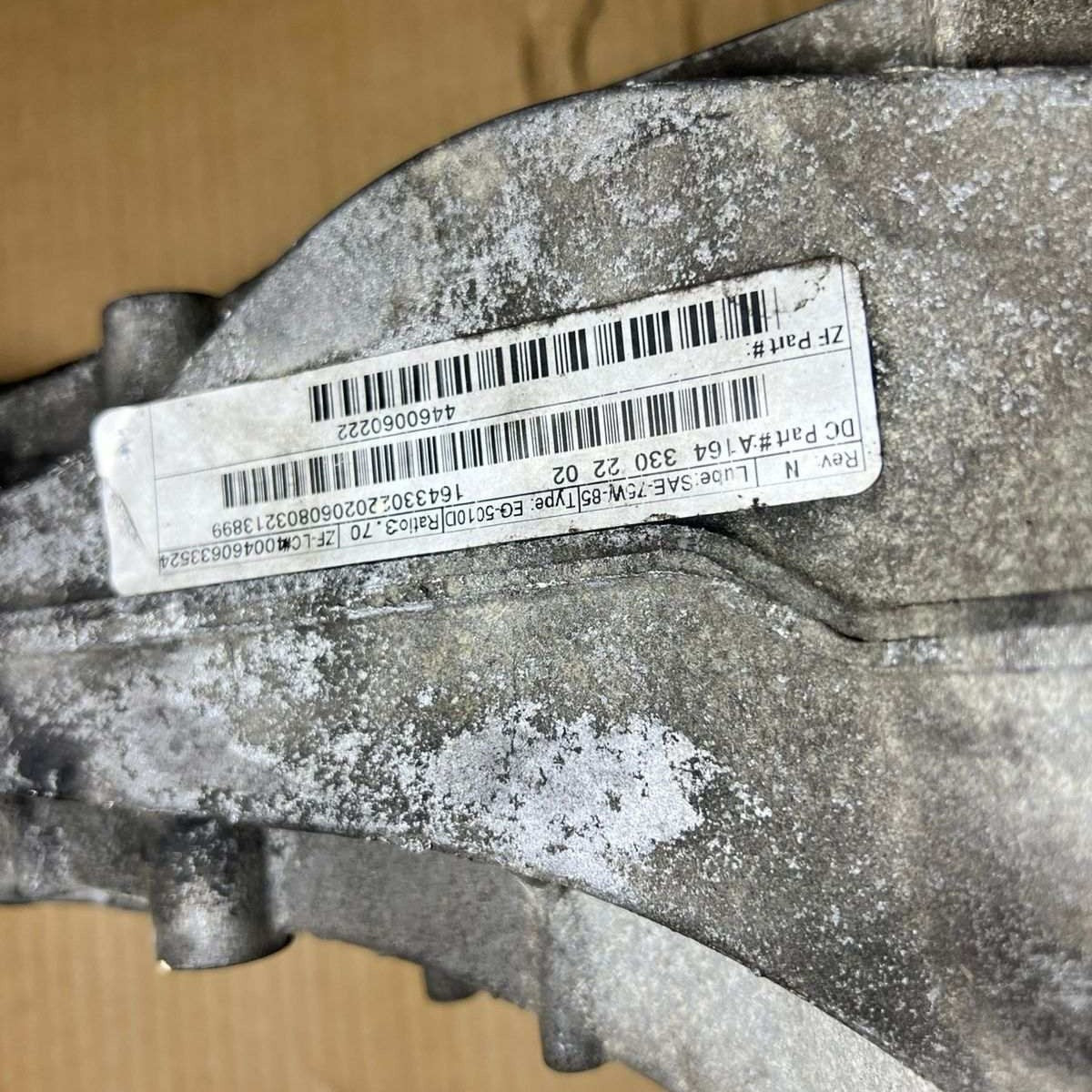 2007-2009 Mercedes-Benz GL320 Front Differential Axle Carrier Assy A1643302202 