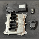 BMW X1 SERIES E84 2014 ENGINE CONTROL UNIT ECU SET + CASE + KEY DME 8631727