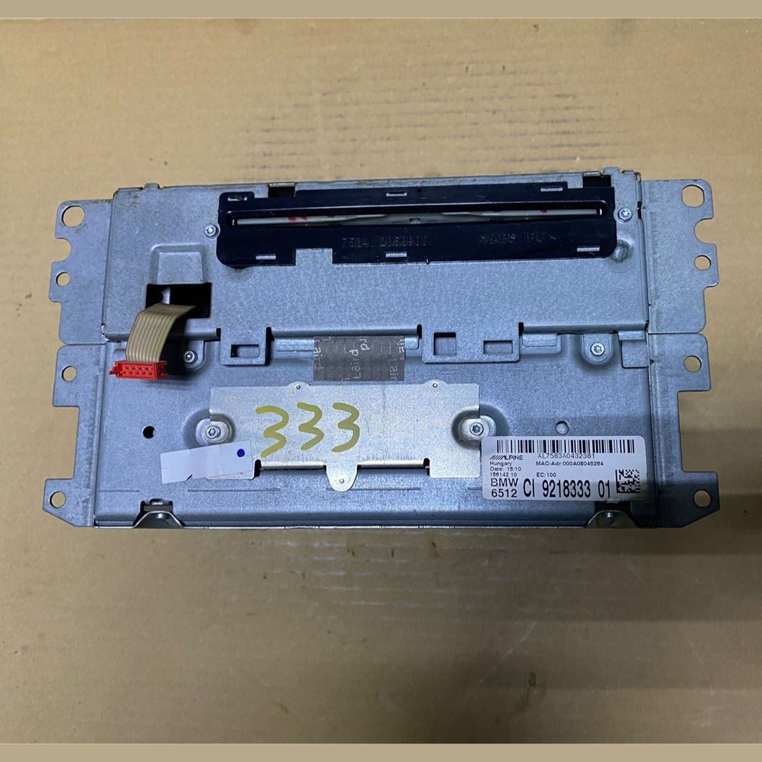 2008-2013 BMW 325i Radio Sat Nav Cd Head Unit 9218333 3 Ser E90 E91 LCI 