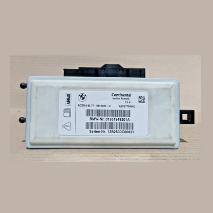 BMW X3 F25 COLLISION IMPACT  CONTROL MODULE ECU  9319492