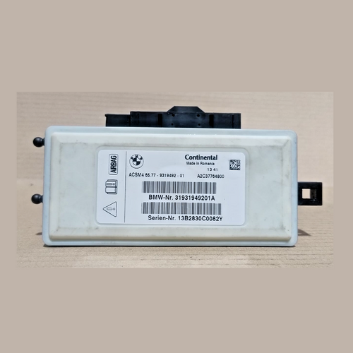 BMW X3 F25 COLLISION IMPACT  CONTROL MODULE ECU  9319492