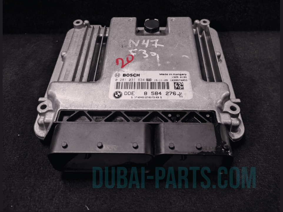 BMW AUTOMATIC F30 F31 320d N47N 163HP ENGINE CONTROL UNIT MODULE ONLY - 8584276