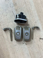 قم بتحميل الصورة إلى عارض الصور، BMW 5 F10 F11 2.0D DDE Engine Control Unit ECU SET + FEM+ 2KEYS 8514740