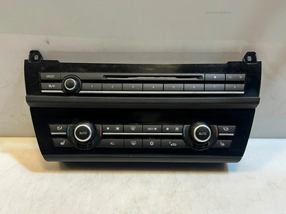 2011-2016 BMW 5 Series F10 F11 535i Air Conditioning Control Panel 9263746 OEM