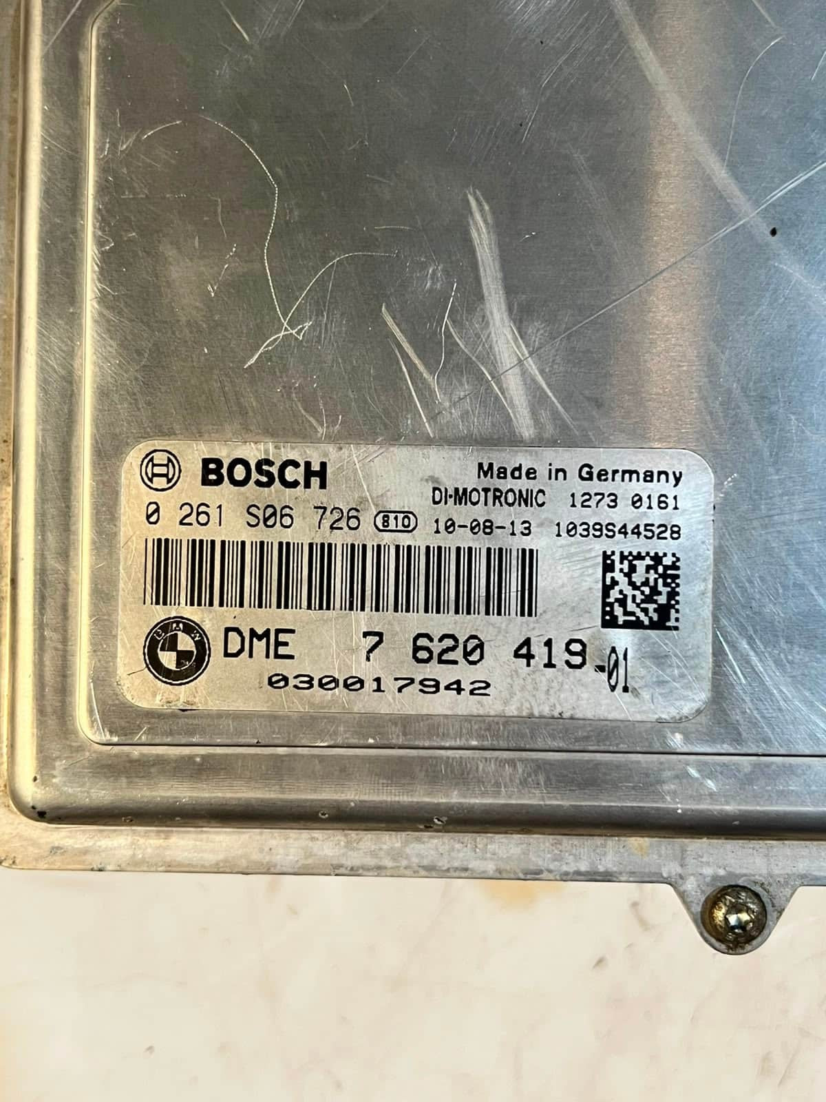 2010 BMW 535i F07 GT N55 Engine Control Module ECU SET DME+CAS4+1KEY 7620419
