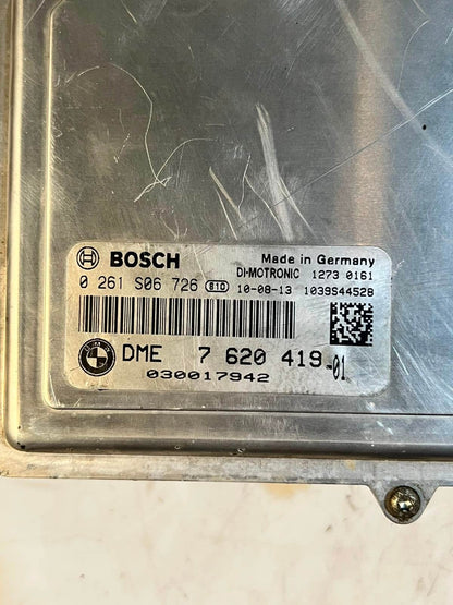 2010 BMW 535i F07 GT N55 Engine Control Module ECU SET DME+CAS4+1KEY 7620419