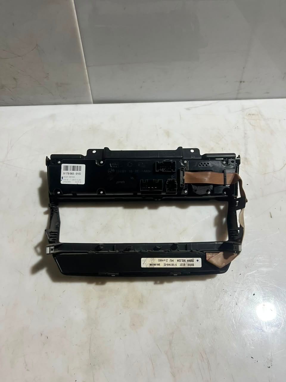 2006-2013 BMW X5 E70 and X6 E71 A/C Climate Control Unit 9178065 OEM