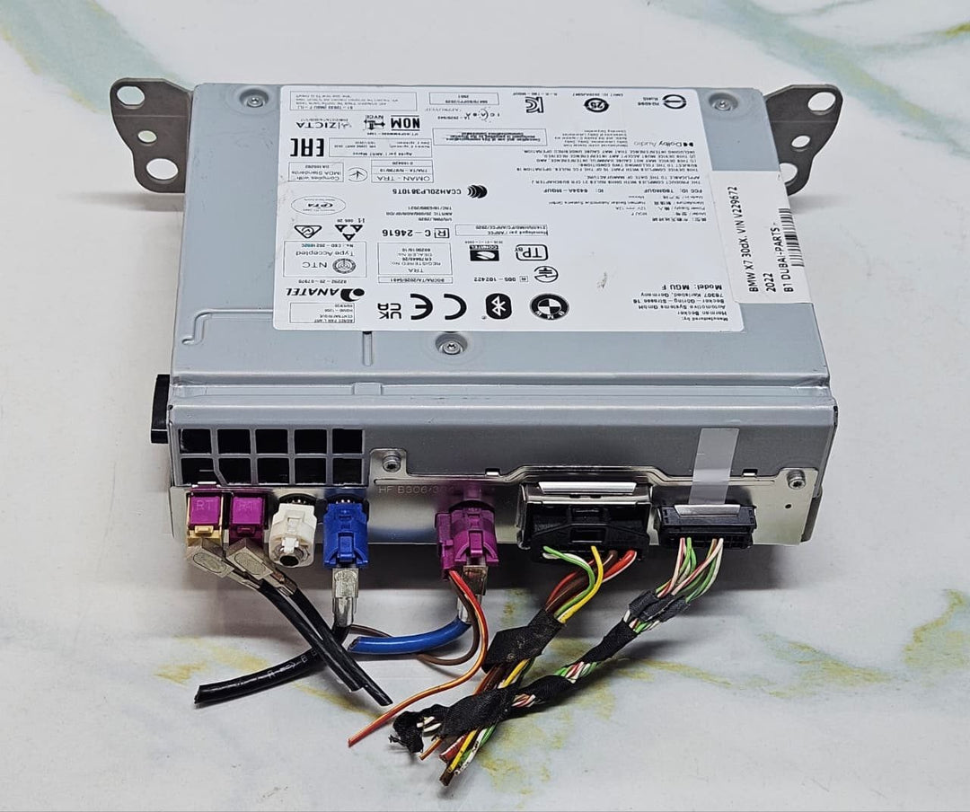 OEM G05 X5 BMW Radio Audio Navigation Control Head Unit 5A69489