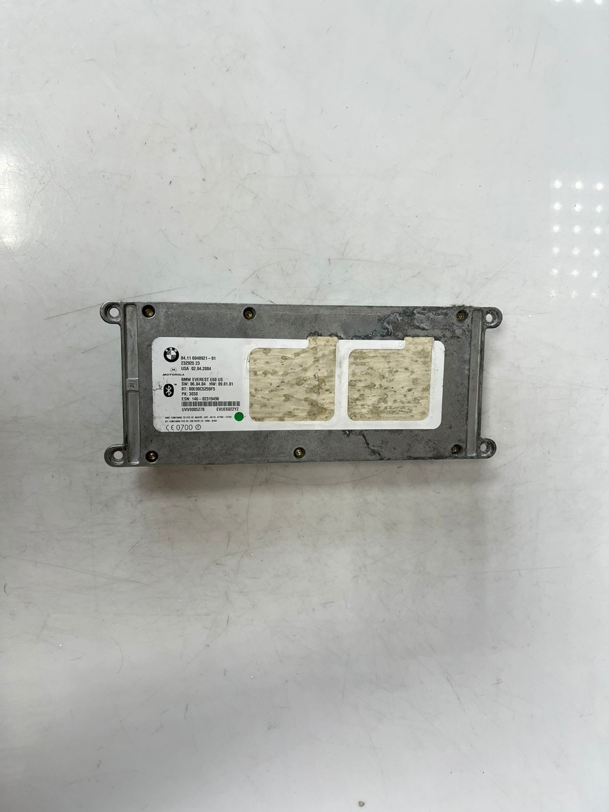2004-2007 BMW 525i 530i 545i 550i M5 645ci  Bluetooth Control Module 6948921 OEM