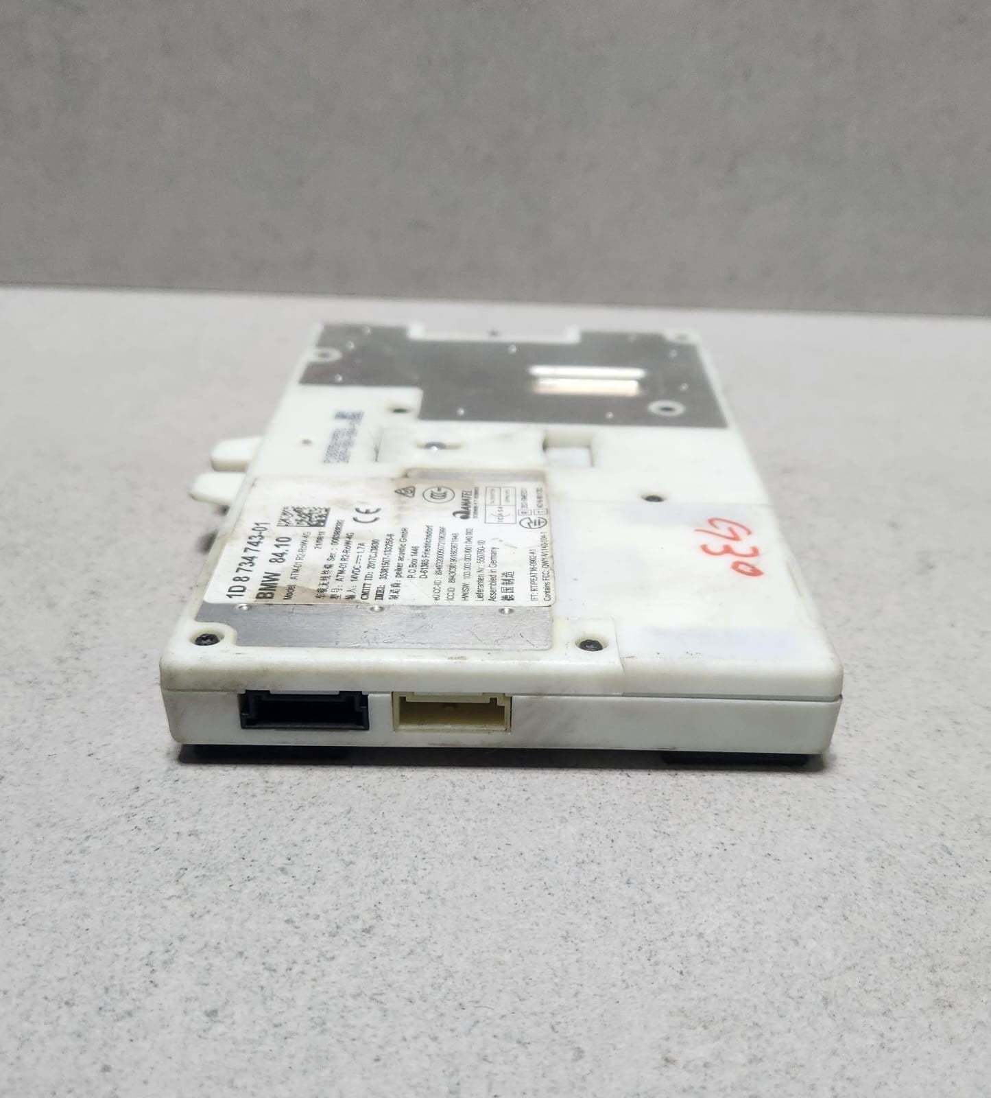 BMW Atm Telematics Control Module 8734743 F30 F45 F48 X1 G11 G20 G30 and X4