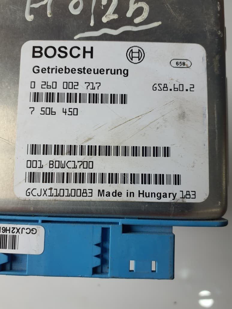 1999-2001 BMW 540i Transmission Control Module 7506450 540i and 740i 1999-2001