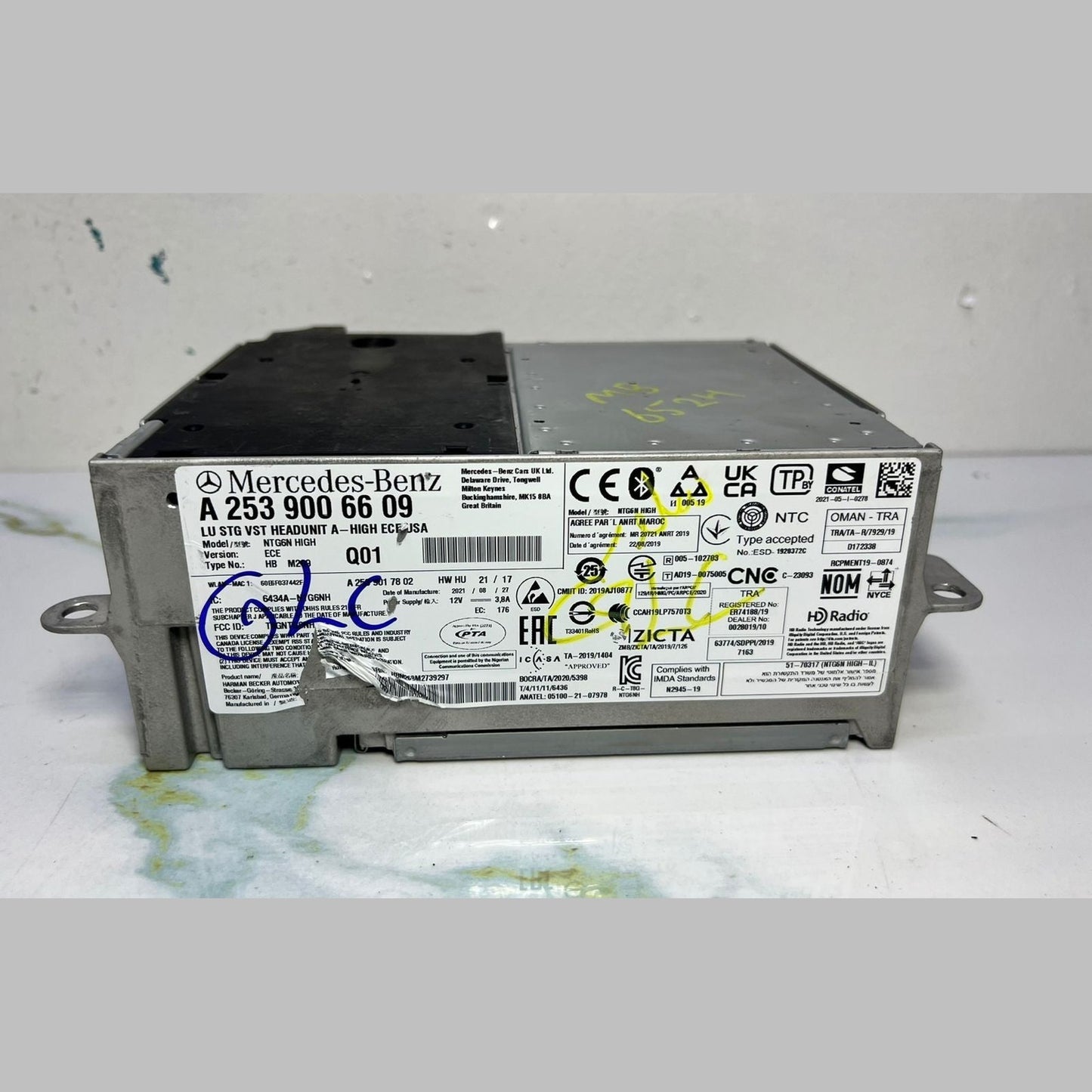 15-21 Mercedes W253 GLC Radio Audio Multimedia Head Unit  A253 9006609 OEM