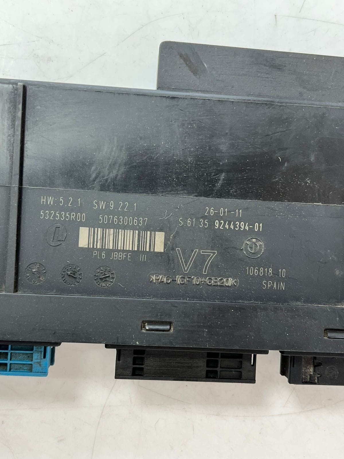 BMW F06 F07 F10 F11 F12 F13 JUNCTION BOX CONTROL MODULE UNIT ECU 9244394 OEM
