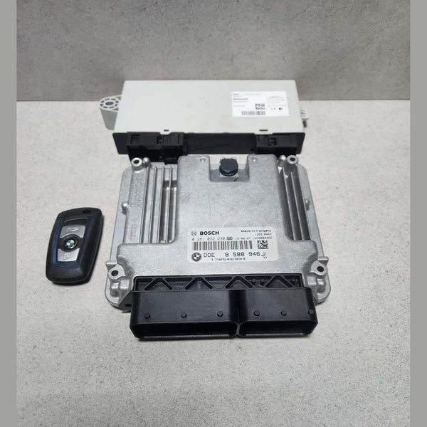 2016 BMW X3 Engine Control Unit 8588946 B47 F25 DIESEL ECU SET 