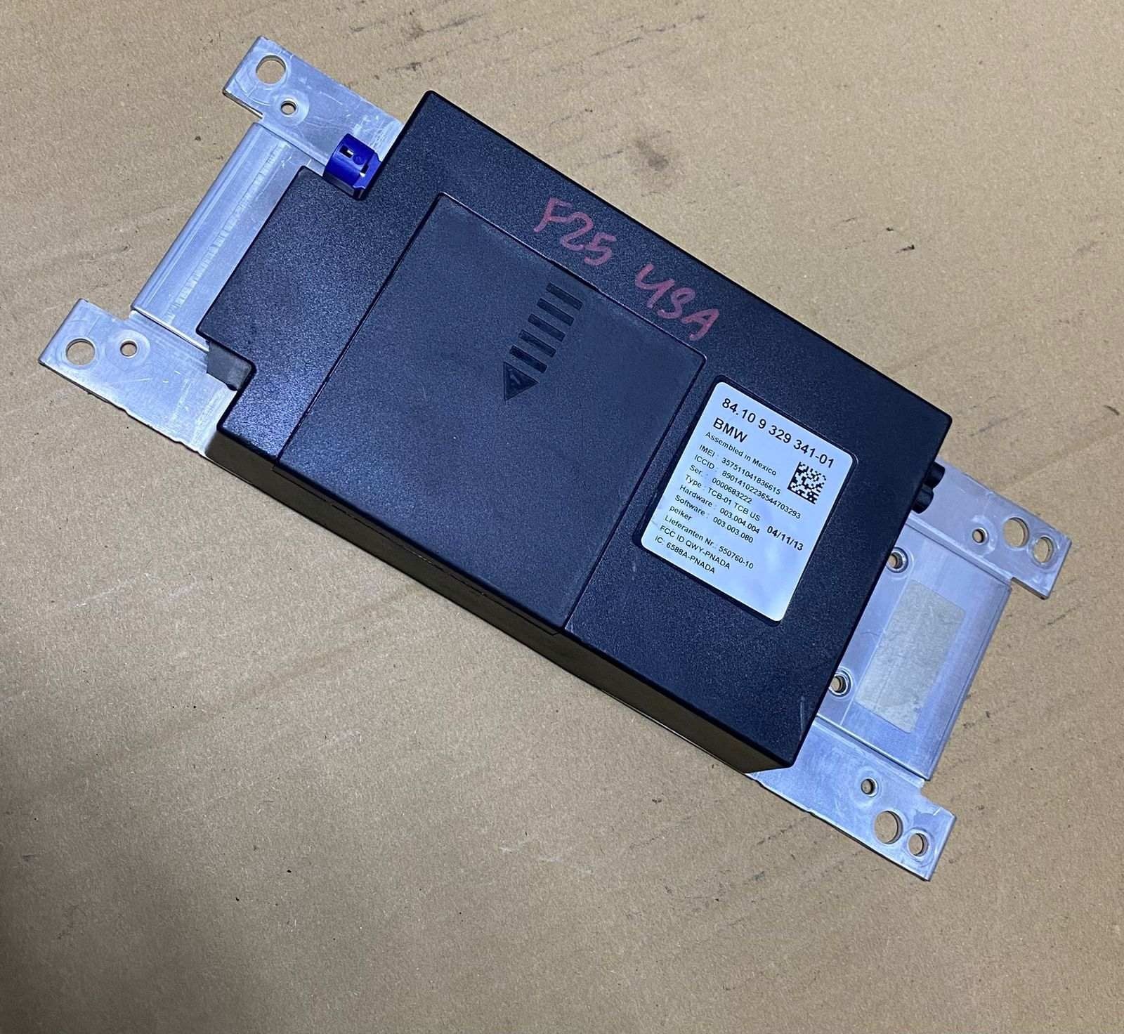 2014-2016 BMW 435i , F10 5-Series, F32 and 428i Telematics Control Module 932934