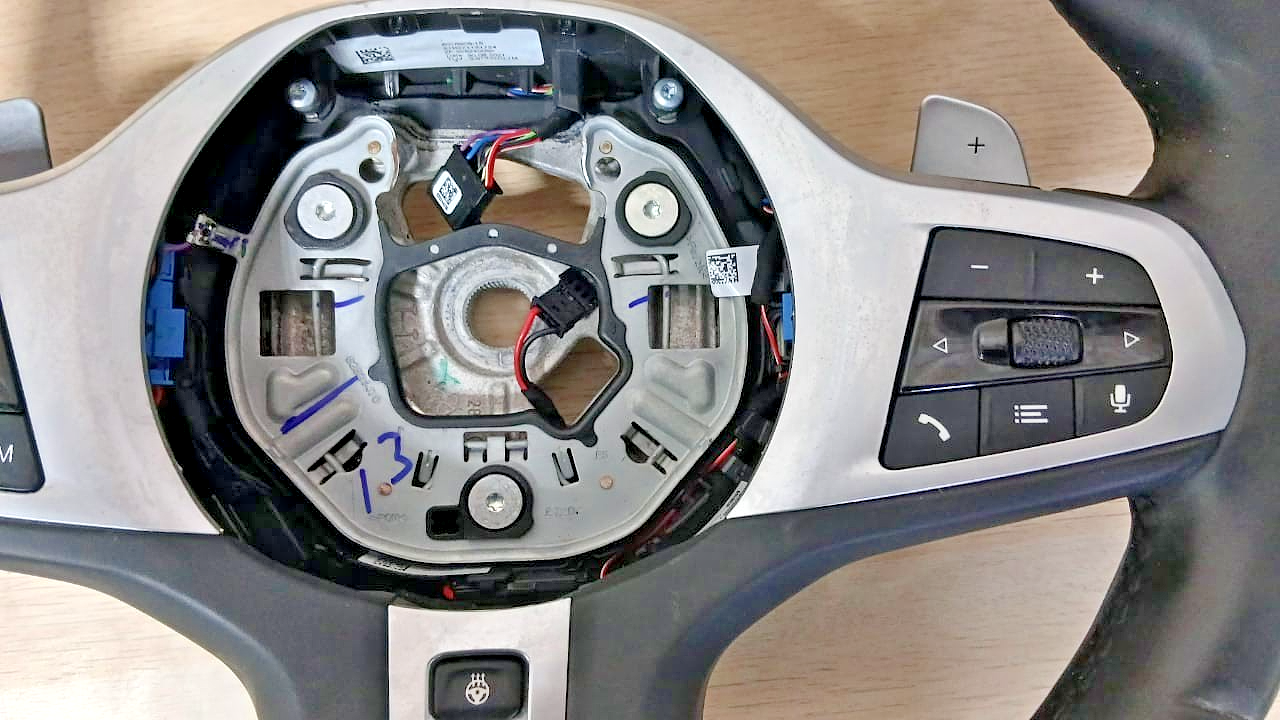 BMW 3 Series G20 G28 Heated Steering Wheel OEM 8076908 – Diesel/Electric