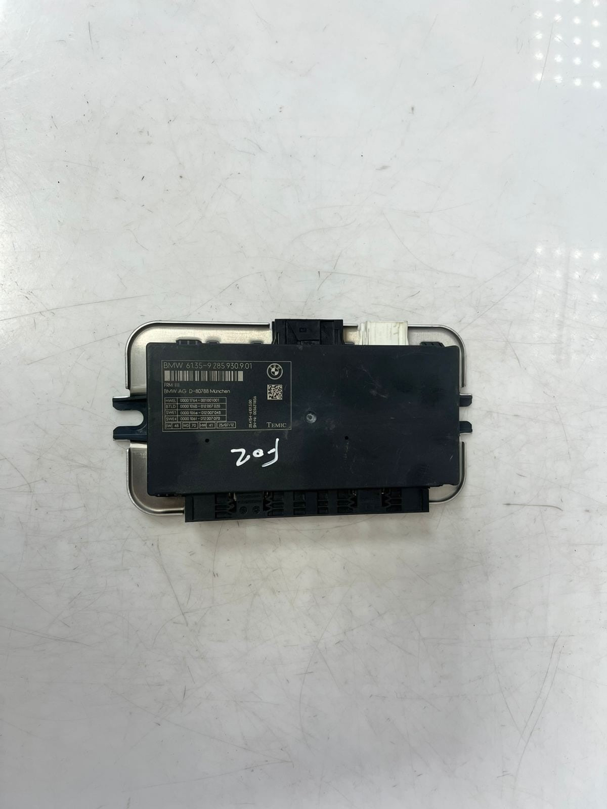 2011-2015 BMW F01 F02 740i 750i FRM3 Footwell LED Control Module 9285930 OEM