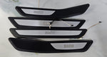 Bild in die Galerieansicht laden, OEM BMW F01 F02 Front Rear Door illuminated Sill Plate Kick door step trim Set