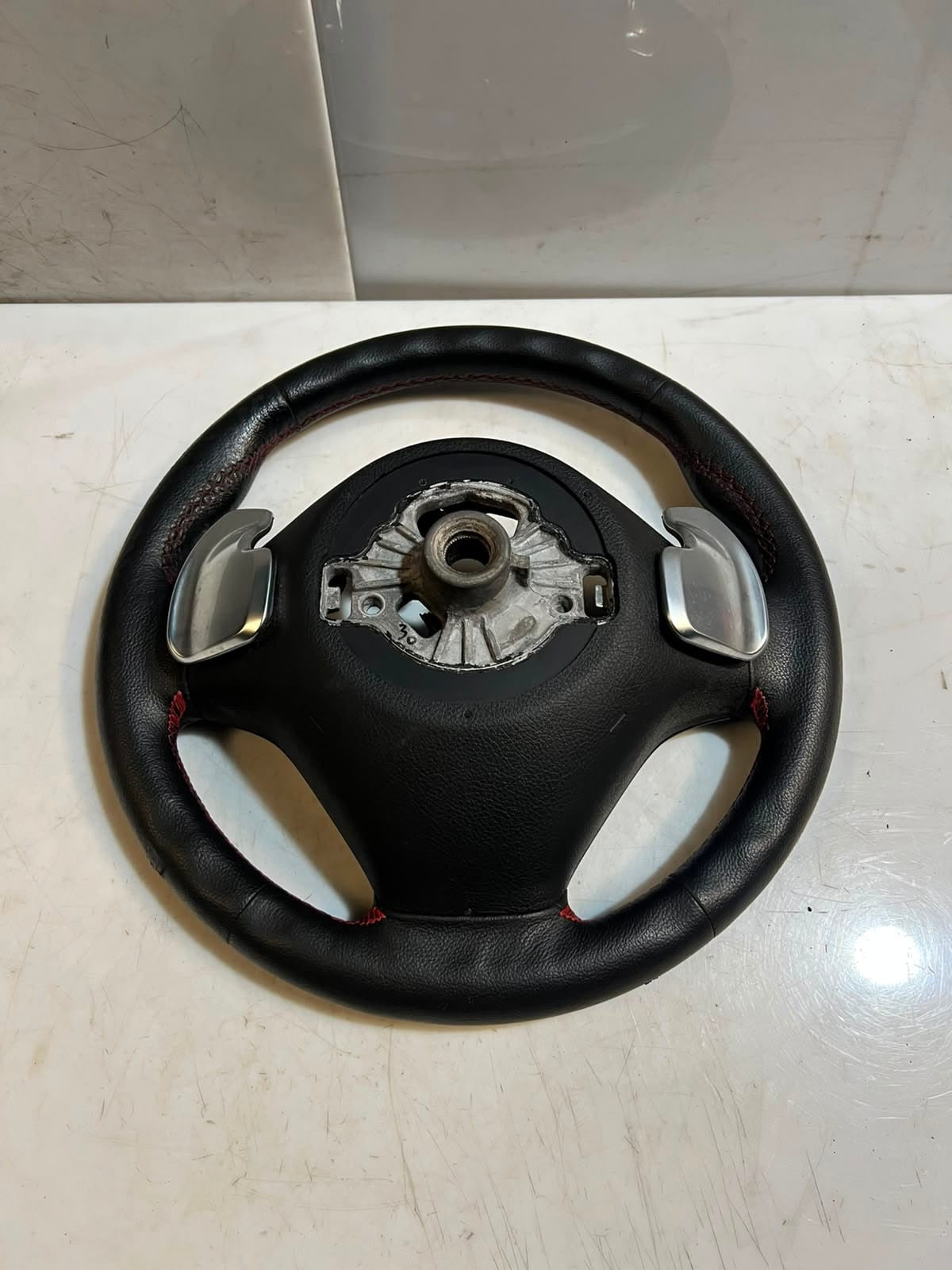 2012-2015 BMW 3SERIES F30 328i Sportline Paddle Shift Steering Wheel 6256318 OEM
