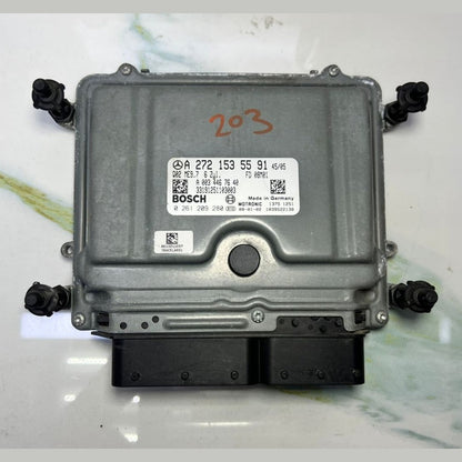 03-06 Mercedes W203 C-Class Engine Control Module Unit ECM ECU A272 1535591 OEM