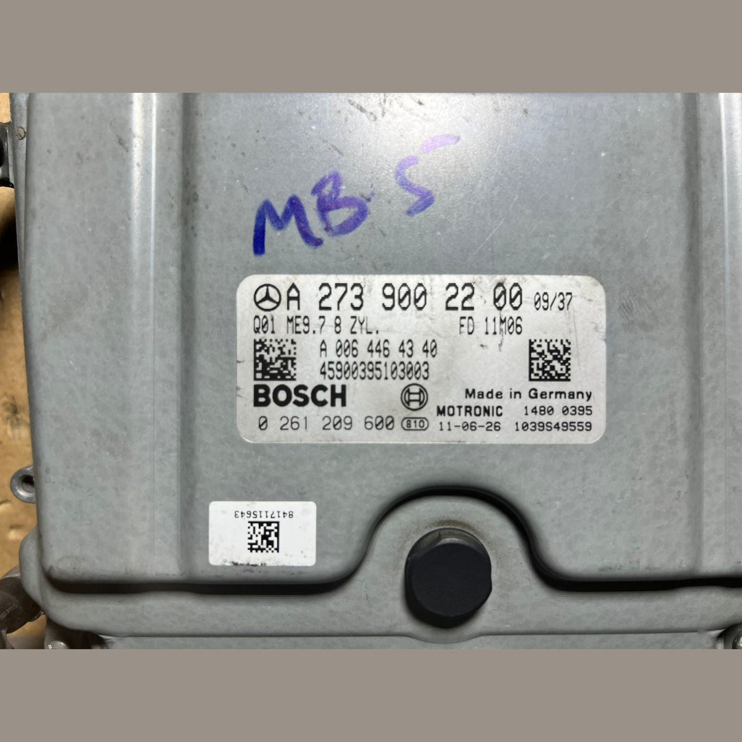 07-13 Mercedes W164 GL450 Engine Control Module Unit ECM ECU A273 9002200 OEM