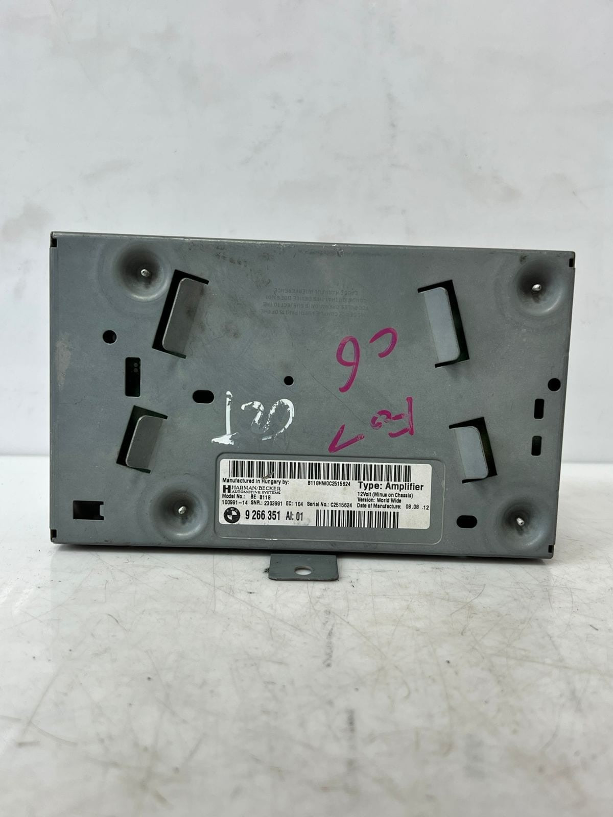 2011-2016 BMW 5 Series GT, 550i xDrive HIFI SOUND Audio Amplifier 9266351 OEM