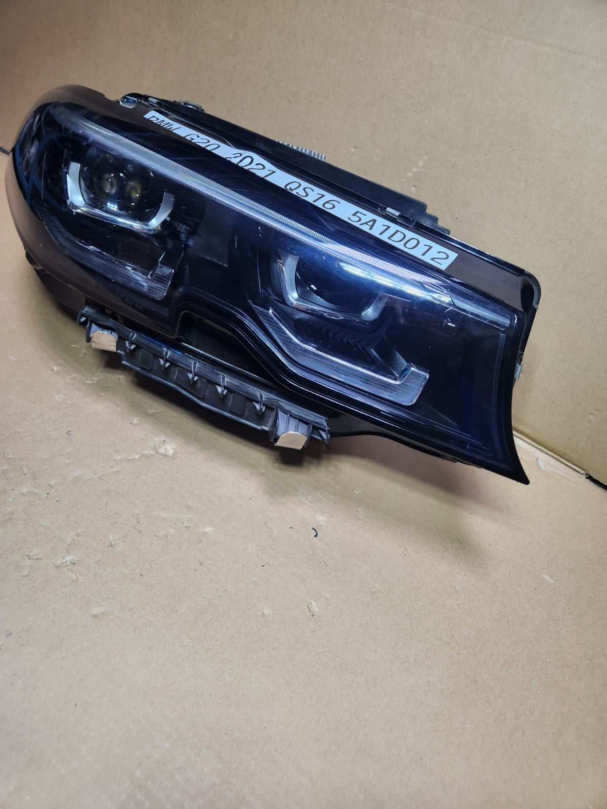 Genuine 2018-2023 BMW 330i Shadow Line Led Headlight 5A1D012 3 Series G20 G21